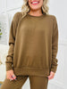 REG/CURVY On The Go Crewneck Pullover--Multiple Colors