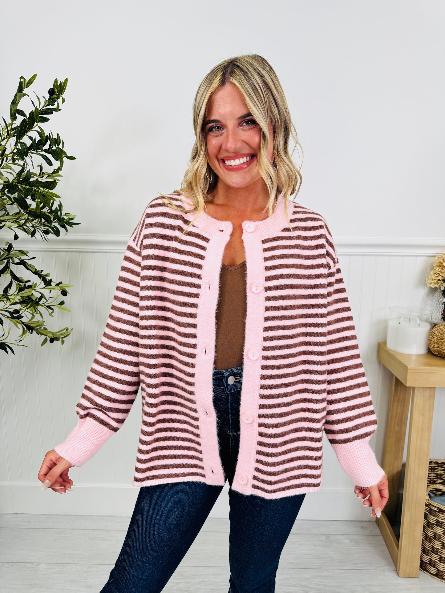 Perfectly Put Together Cardigan In Pink