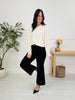 Black To Basics Tummy Control Cropped Wide Jeans In Multiple Inseams