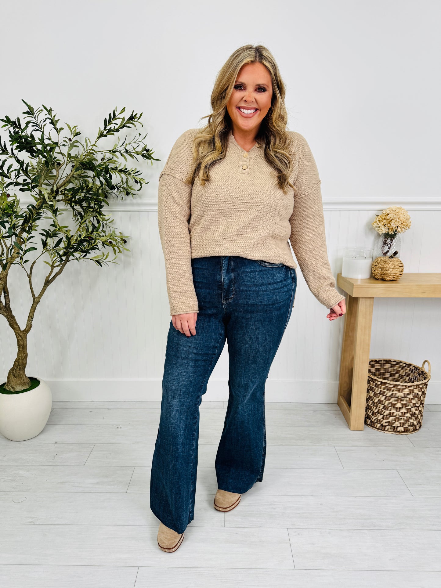 Judy Blue Trifecta Flare Tummy Control Butt Lifting Flare Jeans