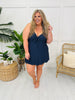 The Lindsay Swim Dress in Navy