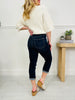 Judy Blue New Beginnings Cuffed Capri Jeans