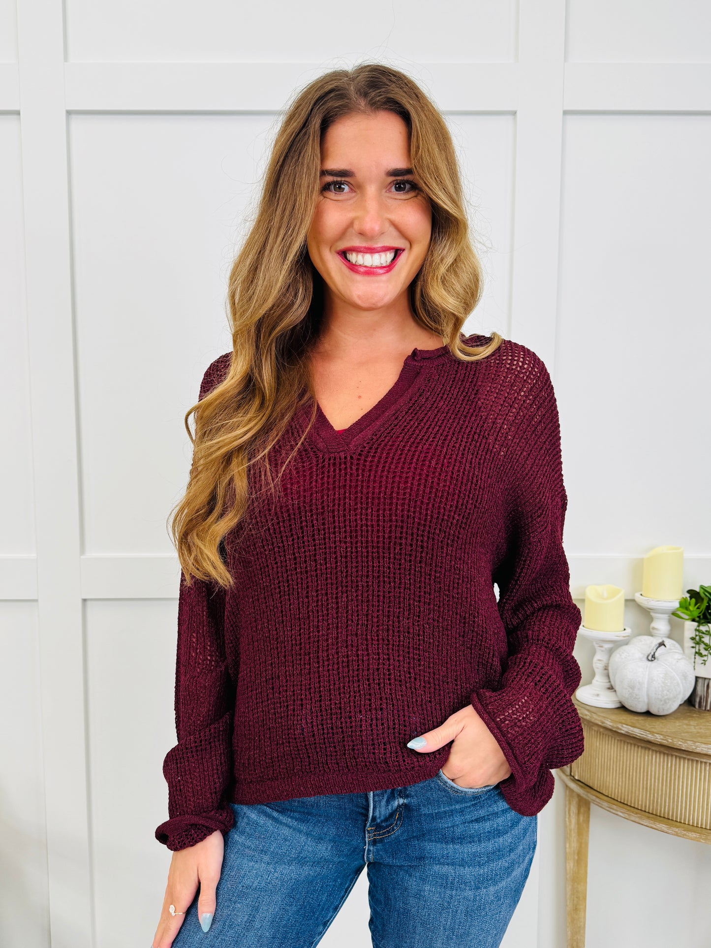 The Rustic Retreat Top In Multiple Colors