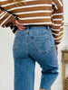 Judy Blue Anything Goes Wide Leg Cropped Jeans