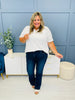 Lovervet Breathless Slit Bootcut Jeans in Reg/Curvy