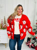 Santa Stop Here Cardigan in Multiple Colors