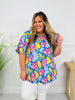 Radiate Sunshine Top in Key Largo Print