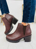 Coffee Run Bootie In Brown