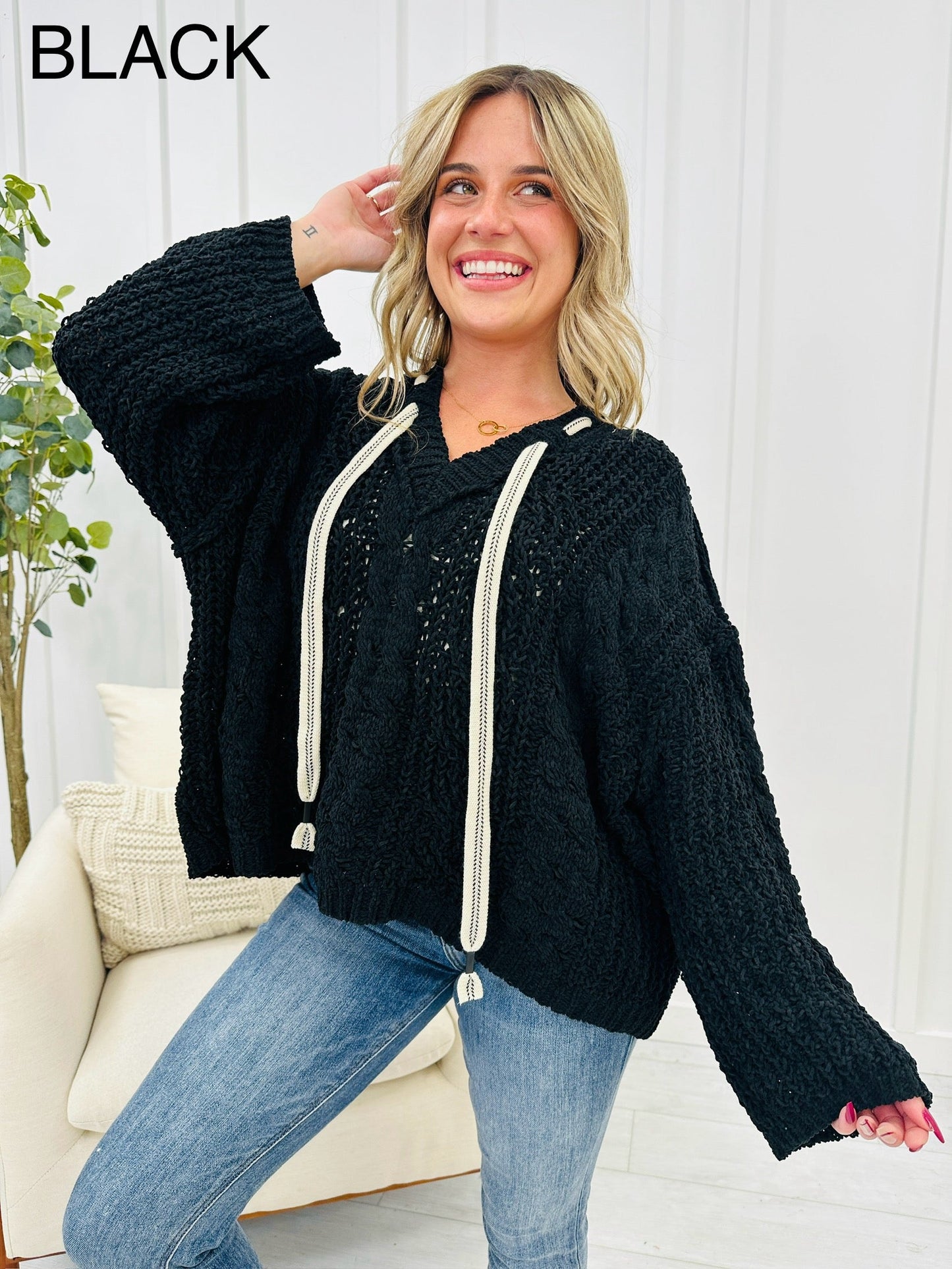 REG/CURVY It's Fall Y'all Hooded Sweater--Multiple Colors!