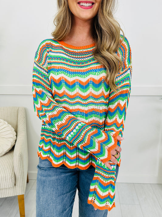 Catch The Color Sweater