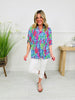 Radiate Sunshine Top in Sanibel Print
