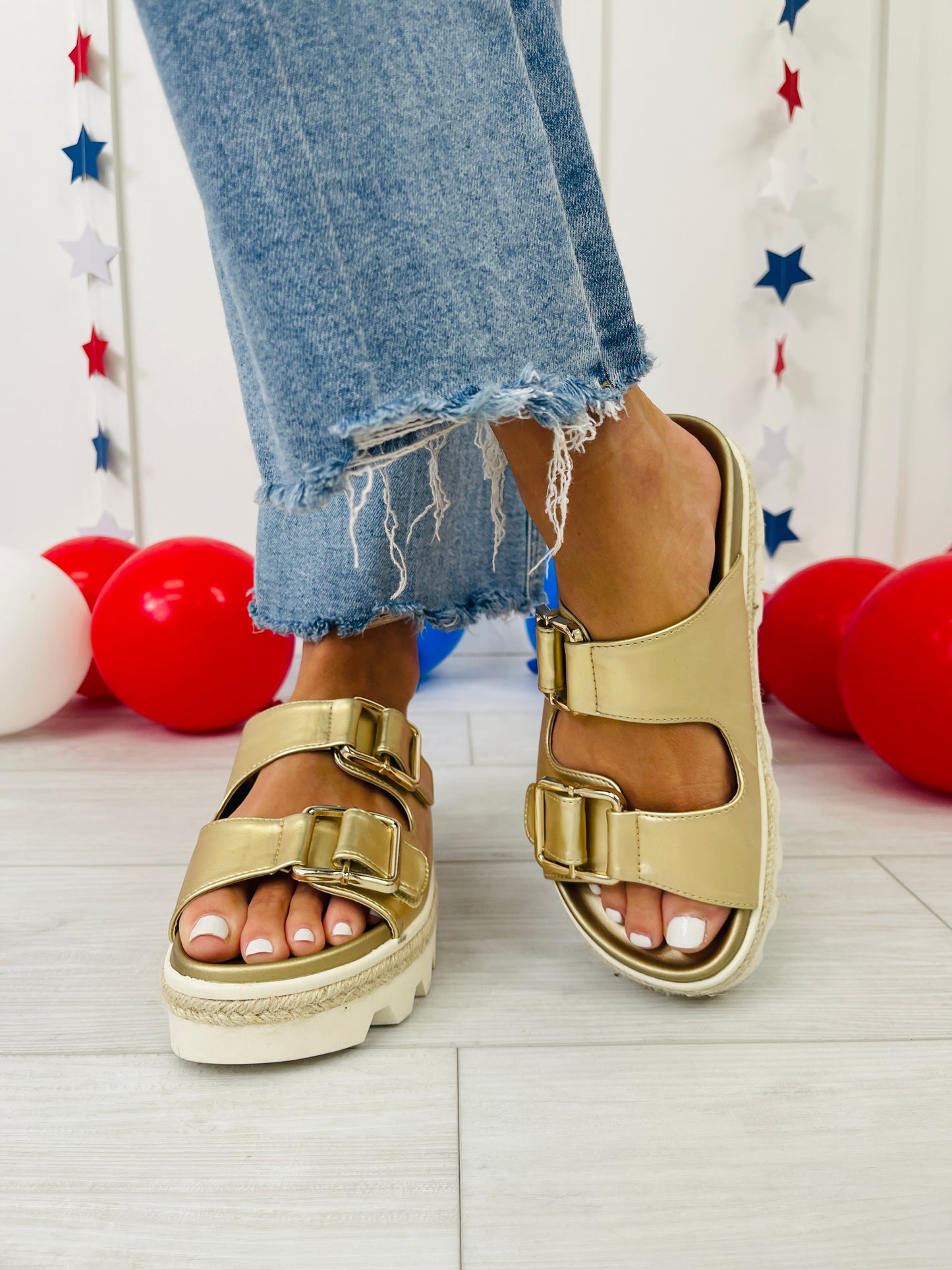 Luxe Step Sandal