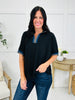 Country Club Chic Top In Black