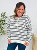 Fine Line Top In Cream