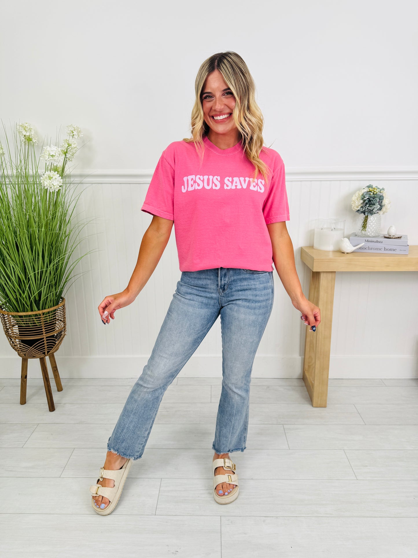 Jesus Saves Graphic Tee