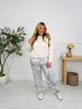 Keep It Camo Tummy Control Barrel Jeans