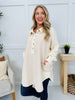 Sunday Structure Pullover in Cream