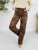 Vintage Bloom Tummy Control Wide Leg Jeans