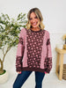 Blooming Beauty Pullover In Brown