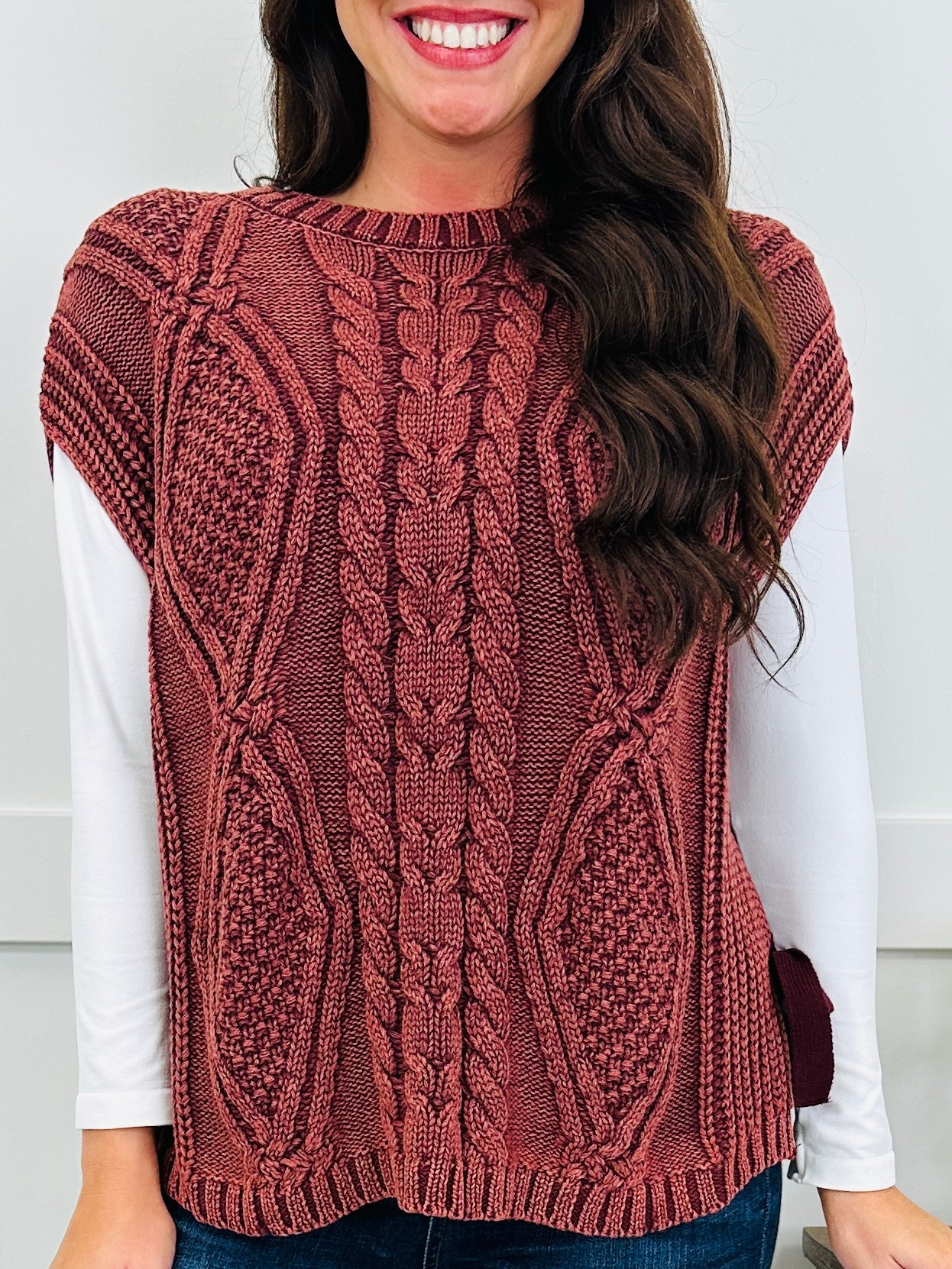 Cabernet Crush Sweater Vest