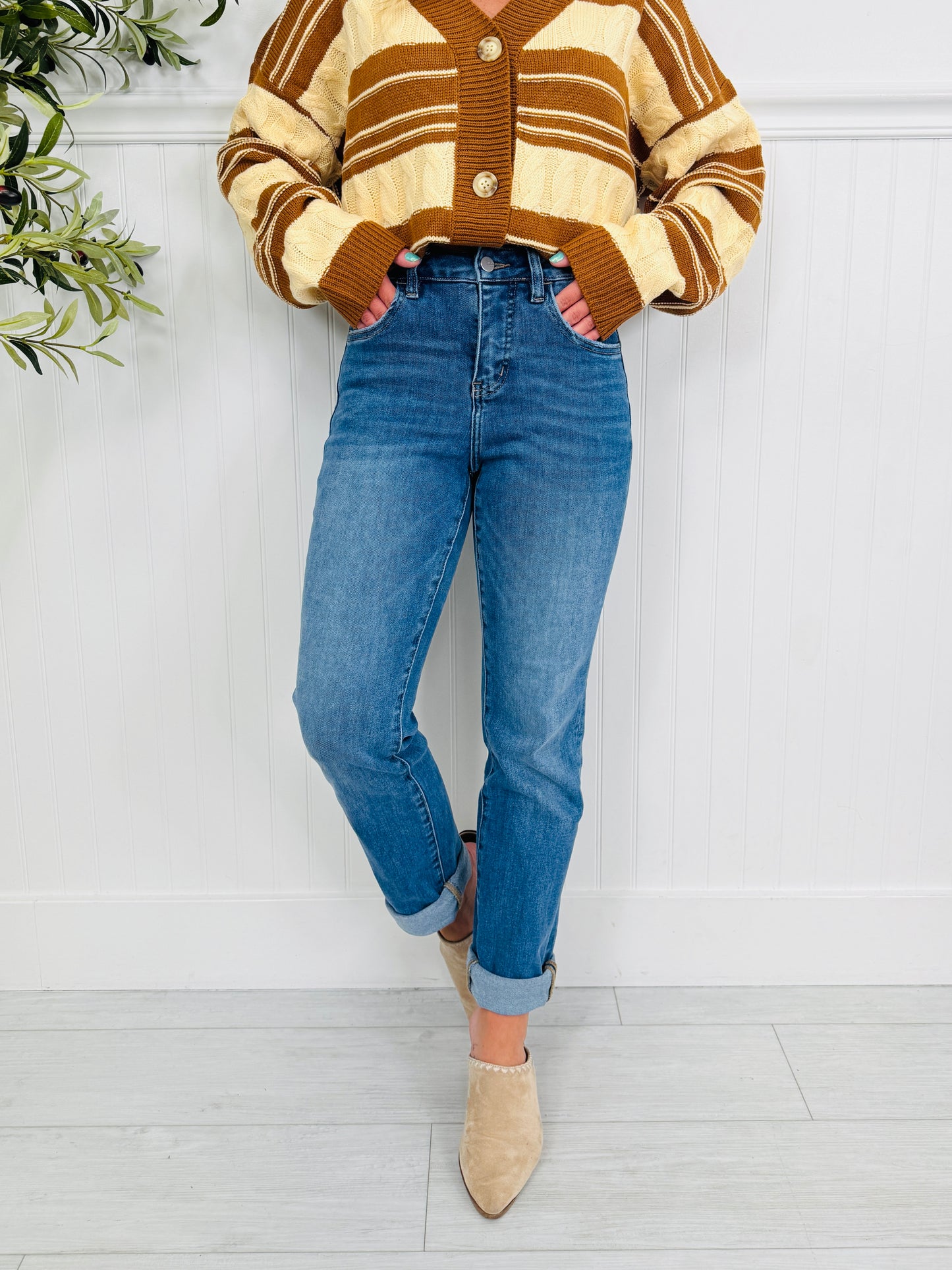 Your Everyday Tummy Control Boyfriend Jeans