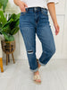 Judy Blue Patch Perfect Boyfriend Jeans