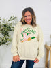 Lucky Mallard Duck Graphic Crewneck Sweatshirt