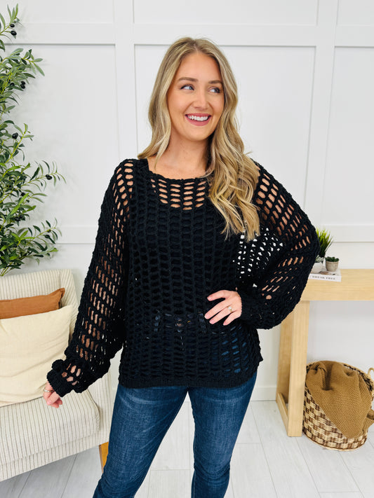 Airy Dream Top in Black