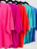 Confidence On Repeat Top- Multiple Colors!