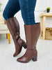 Keep Me Standing Boots in Brown