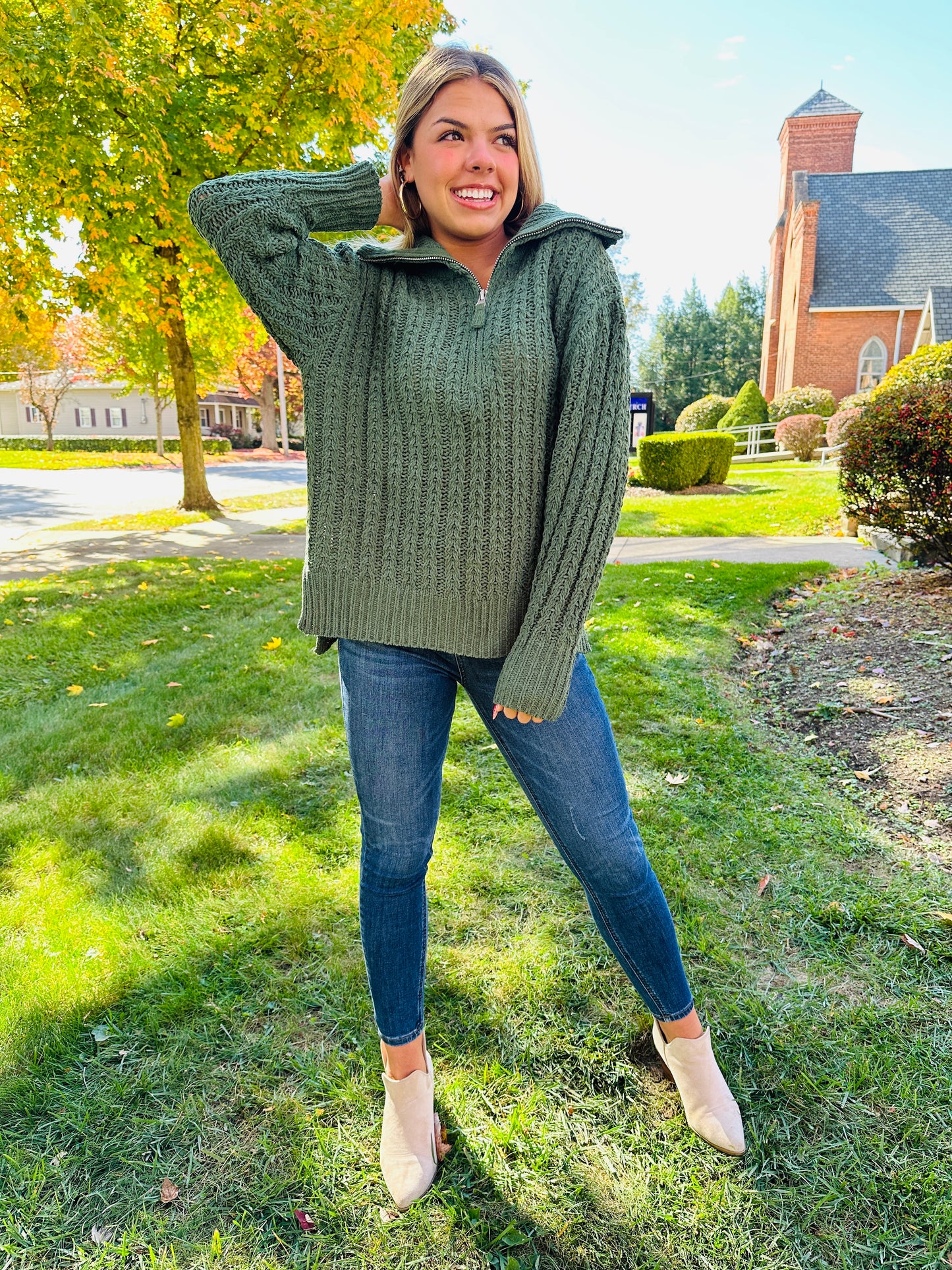 REG/CURVY Cozy Crush Chenille Zip Up Sweater- Multiple Colors!