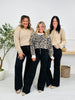 Bold Moves Tummy Control Black Wide Leg Jeans