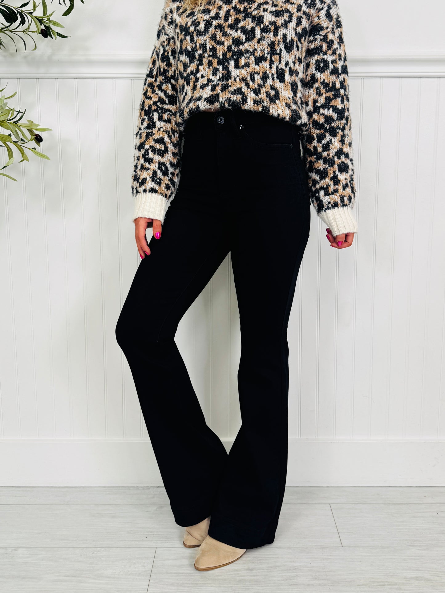 Judy Blue Black By Popular Demand Tummy Control Bootcut Jeans