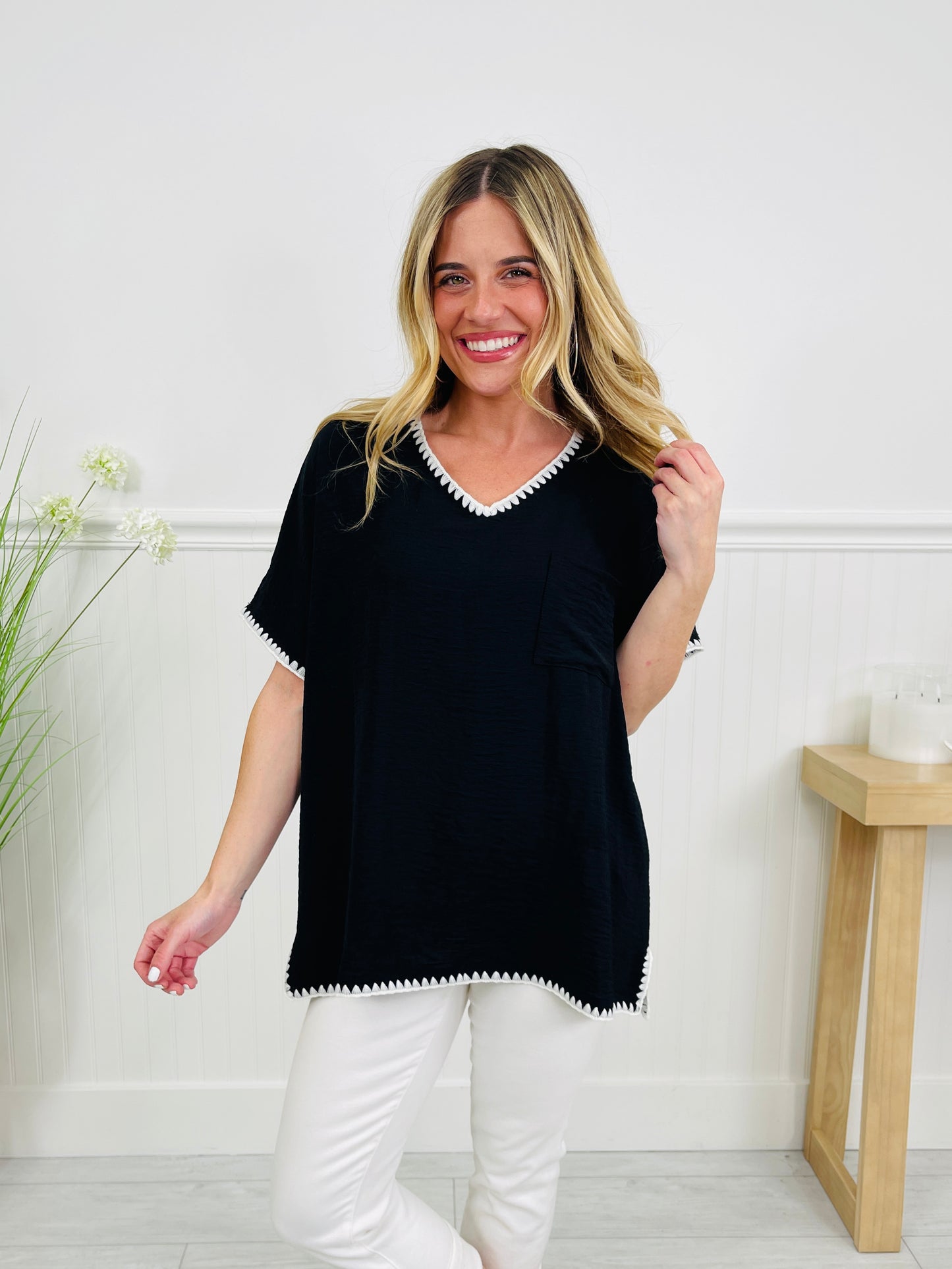 Whip Into Spring Top in Multiple Colors