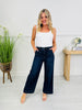 Judy Blue Timeless Touch Trouser Wide Leg Ankle Jeans