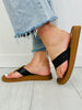 Seaside Keepsake Flip Flops In Black