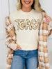 Teach Checkered Graphic Tee - Multiple Colors!