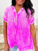 DOORBUSTER! Buttoned in Style Top- Multiple Colors!