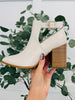 Wherever You Wander Bootie In Ivory