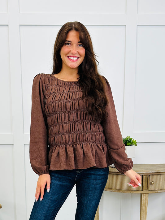 Smocked in Style Top In Multiple Colors