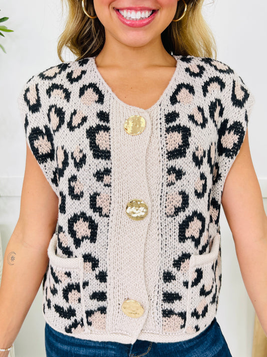 Statement Stride Cardigan