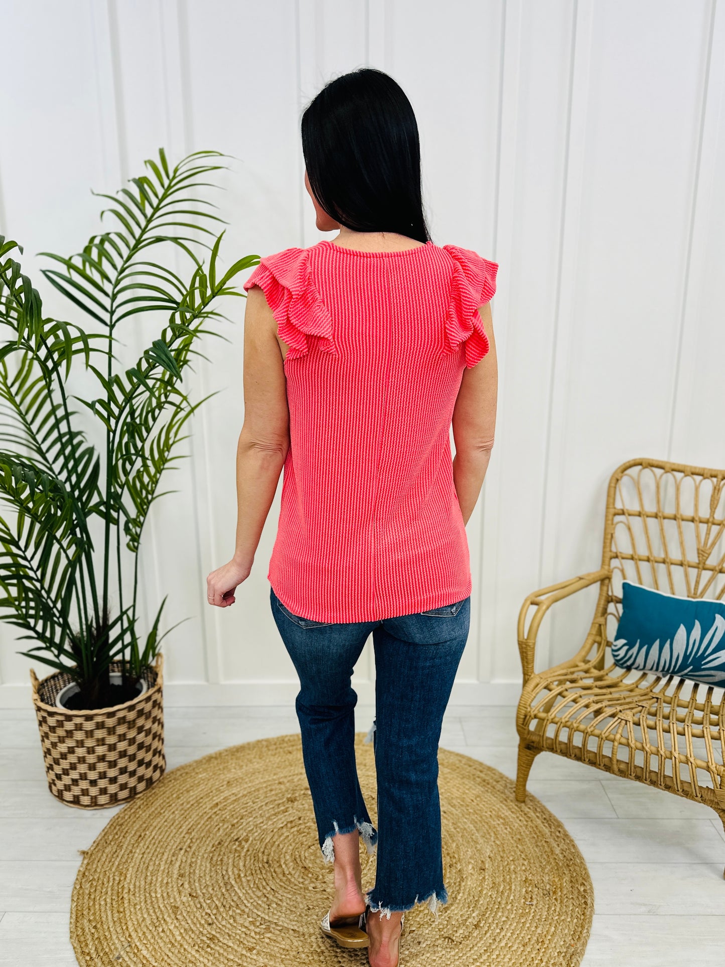 DOORBUSTER! Along The Right Path Top- Multiple Colors!