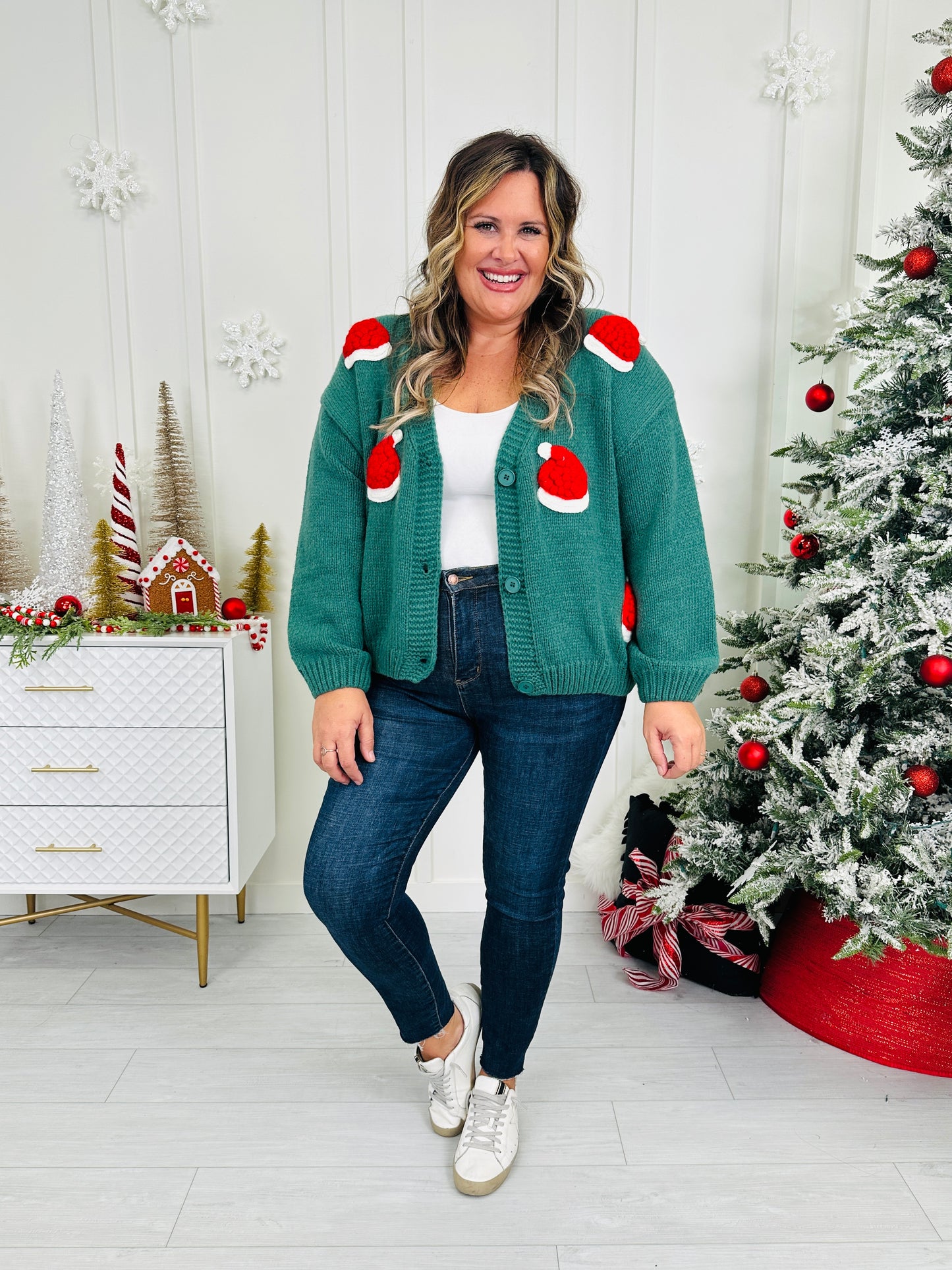 Here Comes Santa Cardigan