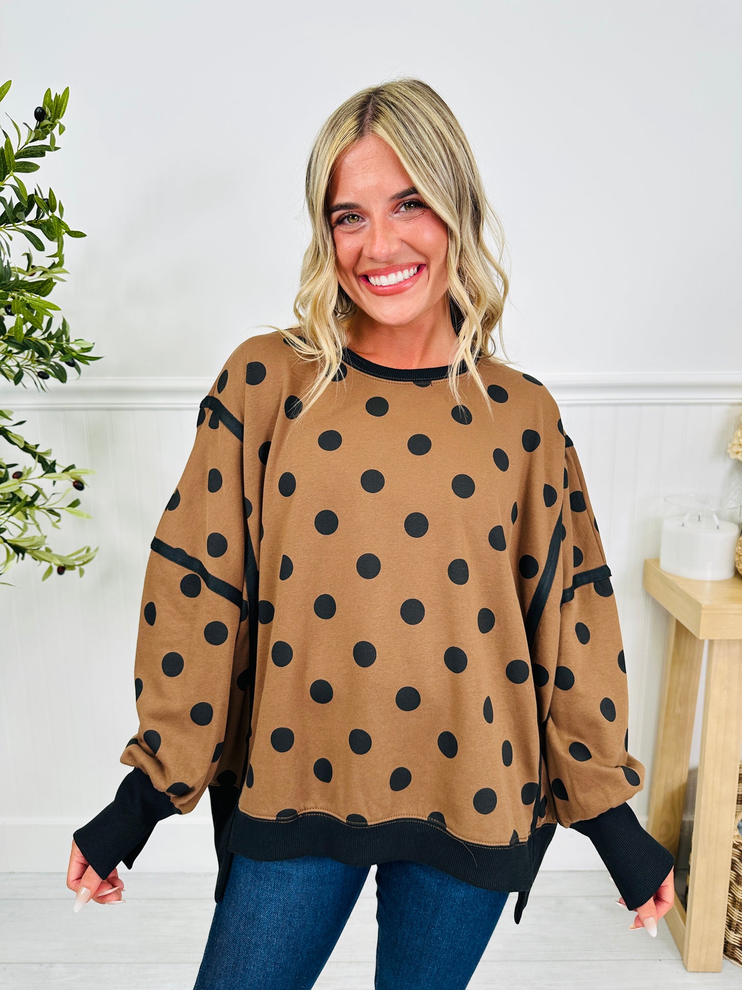 Connect The Dots Top In Multiple Colors