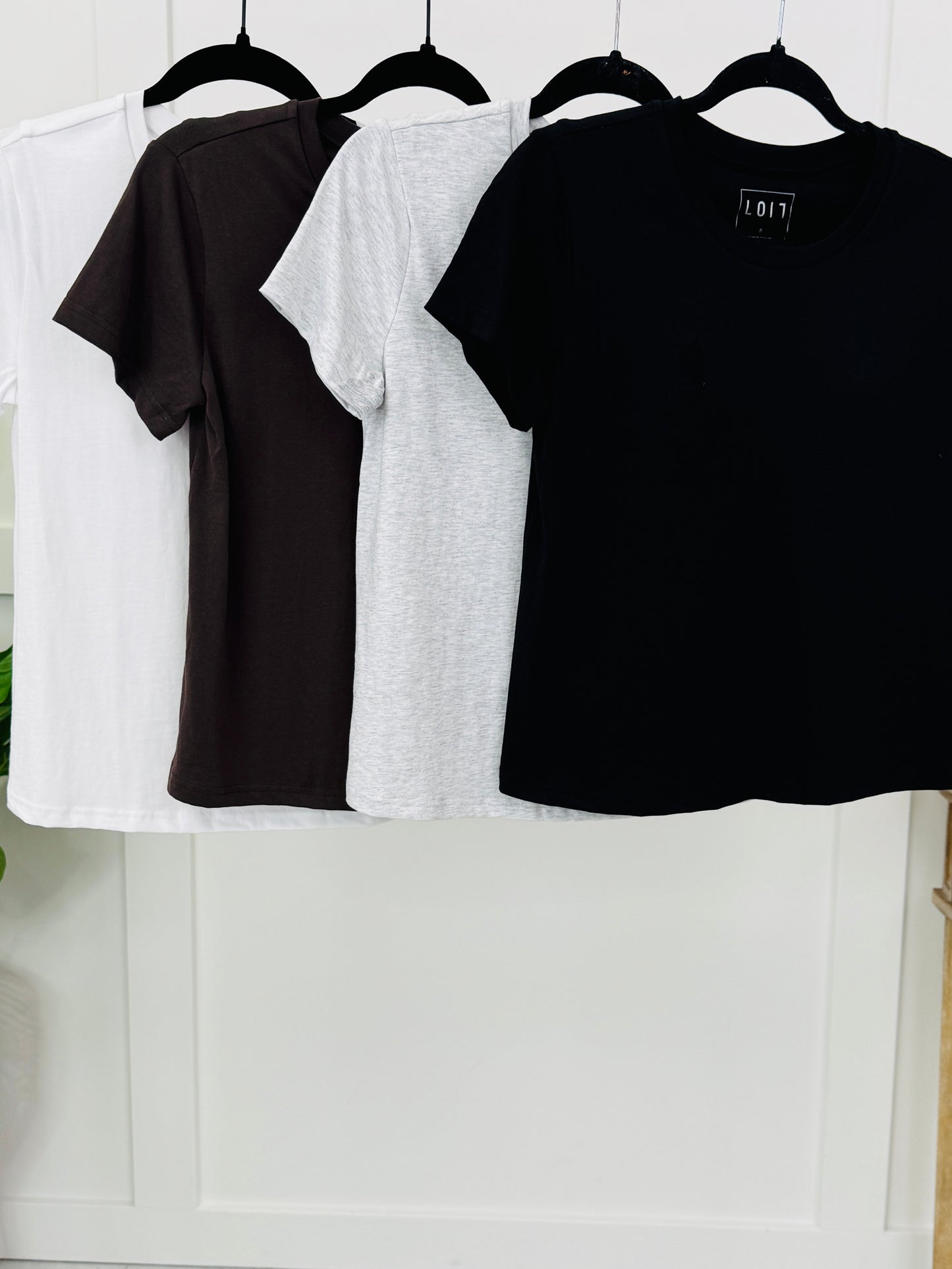 The Effortless Tee In Multiple Colors