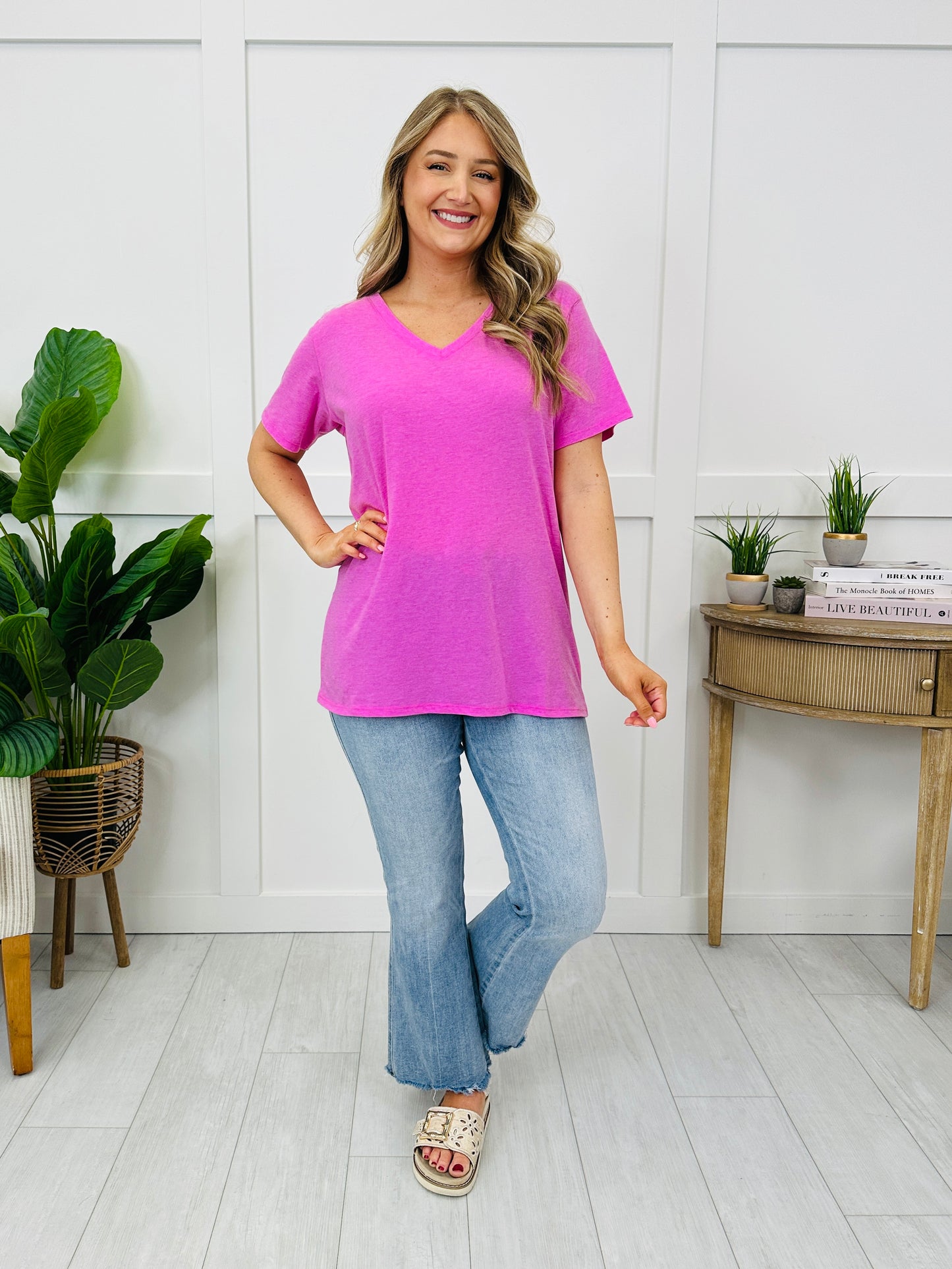 Laidback Luxe Tee in Multiple Colors