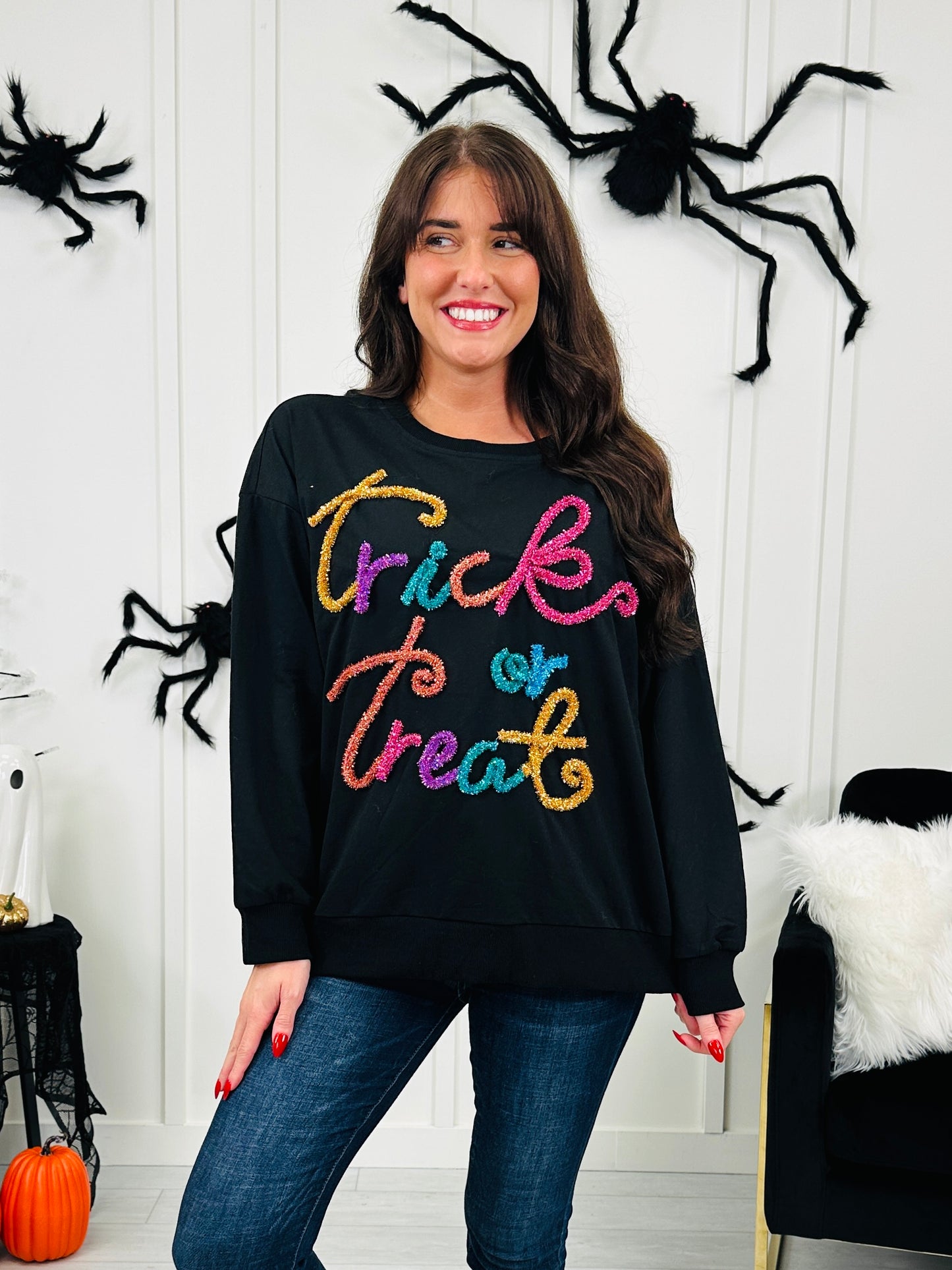 Tricks & Treats Sparkle Top