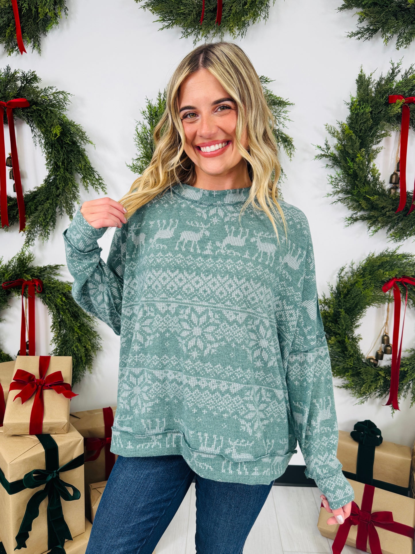 Cabin Cozy Top In Multiple Colors