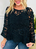 Casually Crochet Top- Multiple Colors!