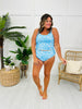 The DaVette Swim Top in Anchor